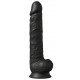 Заказать Черный фаллоимитатор-гигант Model 1 - 38 см.