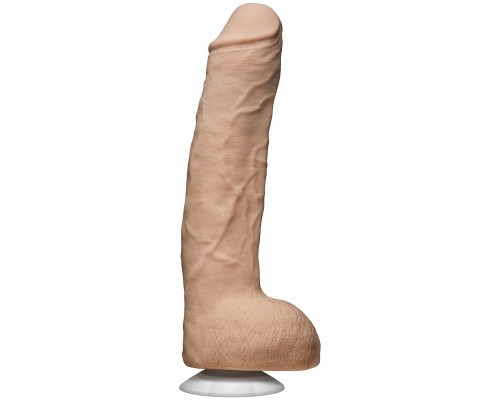 Заказать Телесный фаллоимитатор John Holmes ULTRASKYN Realistic Cock with Removable Vac-U-Lock Suction Cup - 25,1 см.