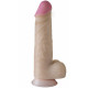 Заказать Гигантский реалистичный фаллоимитатор с присоской - 29 см.