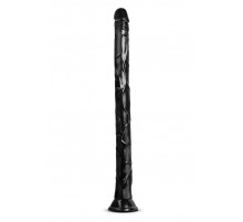 Черный фаллоимитатор-гигант Black Mamba 19Inch Long Dildo - 48,5 см.