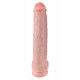 Заказать Телесный фаллоимитатор-гигант 15  Cock with Balls - 40,6 см.