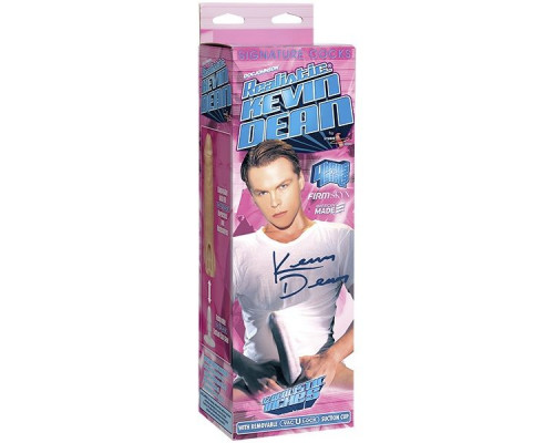 Заказать Фаллоимитатор Realistic Kevin Dean 12 Inch Cock with Removable Vac-U-Lock Suction Cup - 31,7 см.