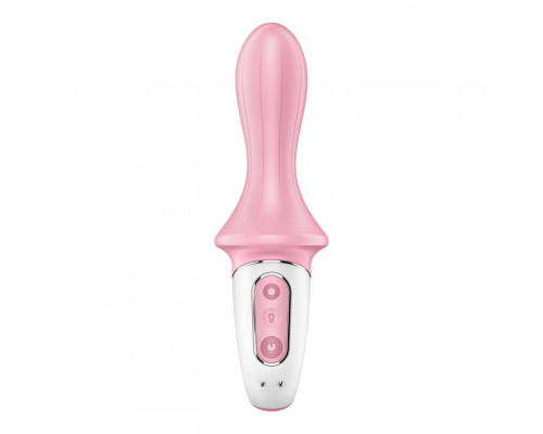 Заказать Розовый вибромассажер Air Pump Booty 5+ - 18,1 см.