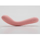 Заказать Розовый изогнутый вибратор Iroha Mai Toki - 17,4 см.