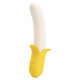 Заказать Силиконовый вибратор Banana Geek - 19,5 см.