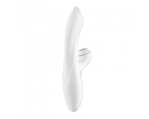 Заказать Вибромассажер с вакуумно-волновой клиторальной стимуляцией Satisfyer Pro + G-Spot - 22 см.