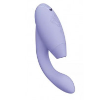 Сиреневый вибратор Womanizer Duo 2 с бесконтактной клиторальной стимуляцией