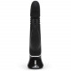 Заказать Черный хай-тек вибратор Greedy Girl Thrusting Rabbit Vibrator - 22,8 см.