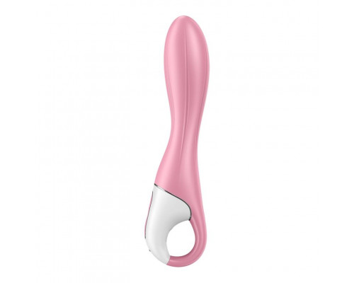 Заказать Розовый вибромассажер с функцией расширения Air Pump Vibrator 2 - 20,9 см.