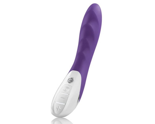 Заказать Фиолетовый вибратор Mystim Sassy Simon - 27 см.