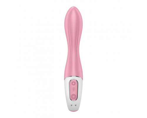 Заказать Розовый вибромассажер с функцией расширения Air Pump Vibrator 2 - 20,9 см.