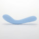 Голубой вибратор Iroha Mai Ruri - 17,4 см.