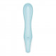 Заказать Голубой вибромассажер Air Pump Vibrator 5+ - 21 см.