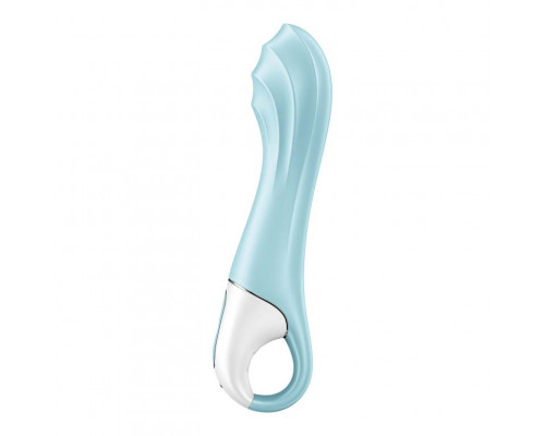 Заказать Голубой вибромассажер Air Pump Vibrator 5+ - 21 см.