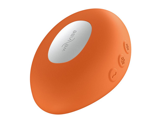 Оранжевый вибратор We-Vibe Temp для температурных игр