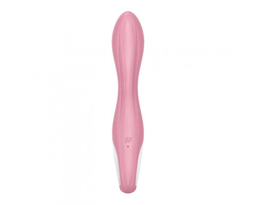 Заказать Розовый вибромассажер с функцией расширения Air Pump Vibrator 2 - 20,9 см.