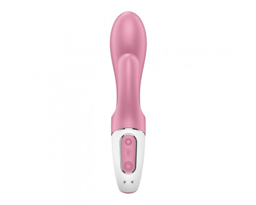 Заказать Розовый вибратор-кролик с расширением Air Pump Bunny 2 - 20,4 см.