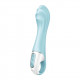 Заказать Голубой вибромассажер Air Pump Vibrator 5+ - 21 см.