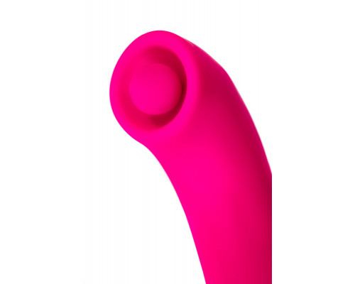 Заказать Розовый вибратор-кролик со стимулирующим шариком Rolli - 22 см.