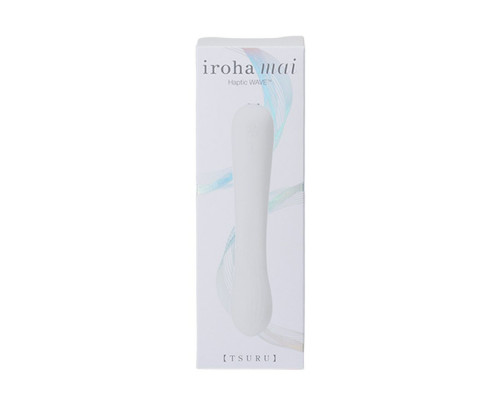 Заказать Белый вибратор Iroha Mai Tsuru - 17,4 см.