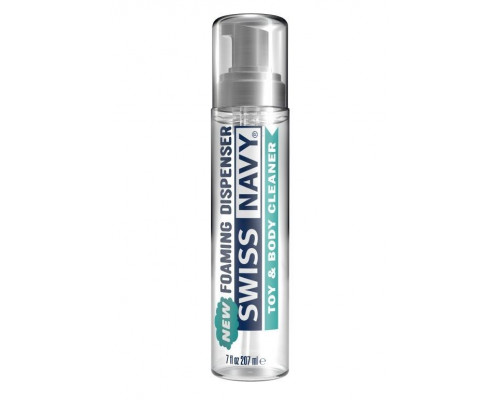 Заказать Очищающая пенка для игрушек и тела Swiss Navy Toy   Body Cleaner Foamer - 207 мл.