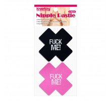 Набор из 2 пар пэстисов Cross Pattern Nipple Pasties