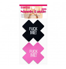 Набор из 2 пар пэстисов Cross Pattern Nipple Pasties