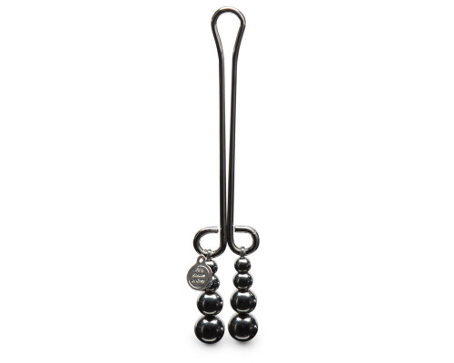 Заказать Зажим для клитора с бусинами Just Sensation Beaded Clitoral Clamp