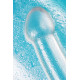 Заказать Прозрачный нереалистичный фаллоимитатор Jelly Dildo XL - 22 см.