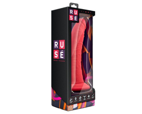 Заказать Красный реалистичный фаллоимитатор Jimmy - 19 см.