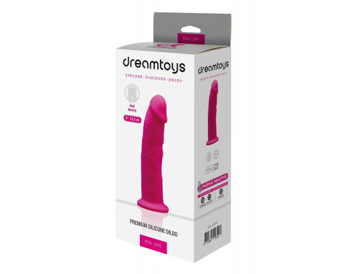 Розовый фаллоимитатор Real Love Dildo 6 Inch - 16 см.