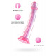 Заказать Розовый нереалистичный фаллоимитатор Jelly Dildo XL - 22 см.