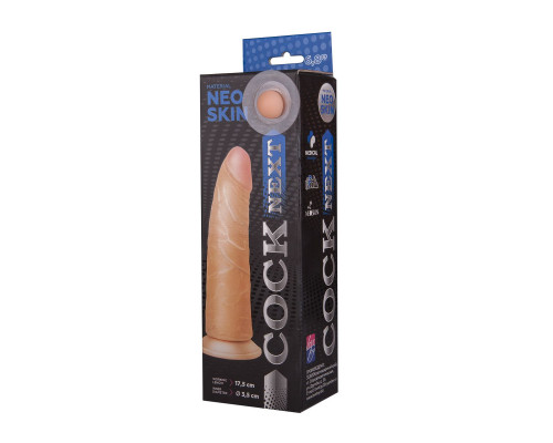 Заказать Фаллоимитатор COCK NEXT 6  с присоской - 19 см.