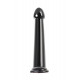 Заказать Черный нереалистичный фаллоимитатор Jelly Dildo L - 20 см.