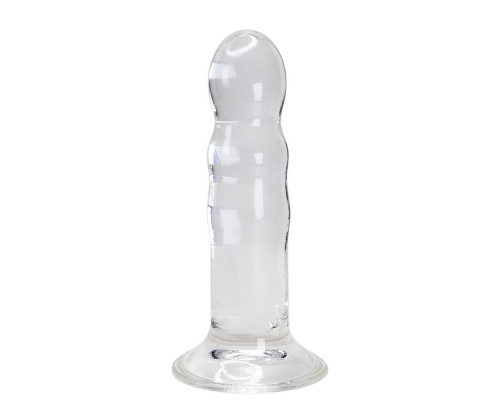 Заказать Прозрачный фаллоимитатор на присоске Gallant Jelly Dildo - 16 см.