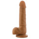Заказать Фаллоимитатор-мулат Realistic Cock Basic 7 - 19,7 см.