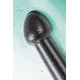 Заказать Черный нереалистичный фаллоимитатор Jelly Dildo L - 20 см.