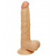 Заказать Телесный фаллоимитатор G-GIRL STYLE 9INCH DONG WITH SUCTION CAP - 22,8 см.