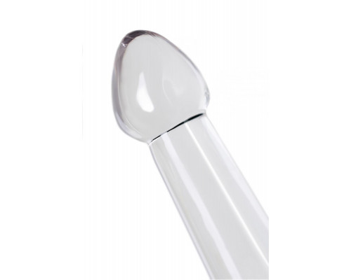 Заказать Прозрачный нереалистичный фаллоимитатор Jelly Dildo XL - 22 см.
