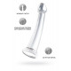 Заказать Прозрачный нереалистичный фаллоимитатор Jelly Dildo XL - 22 см.