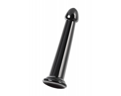 Заказать Черный нереалистичный фаллоимитатор Jelly Dildo L - 20 см.
