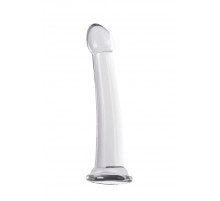 Прозрачный нереалистичный фаллоимитатор Jelly Dildo XL - 22 см.