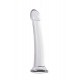Заказать Прозрачный нереалистичный фаллоимитатор Jelly Dildo XL - 22 см.