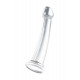 Заказать Прозрачный нереалистичный фаллоимитатор Jelly Dildo XL - 22 см.
