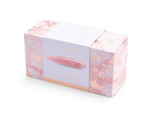 Заказать Массажер Le Wand Crystal Wand из розового кварца