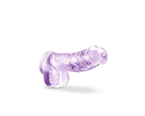 Сиреневый фаллоимитатор 6 Inch Crystalline Dildo - 15,2 см.