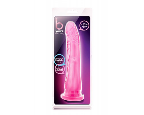 Розовый фаллоимитатор Sweet N’ Hard 6 Realistic Pink 8.5-Inch Long Dildo - 19 см.