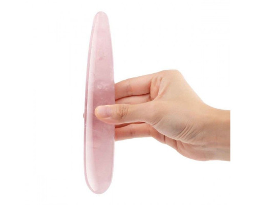 Заказать Массажер Le Wand Crystal Slim Wand из розового кварца