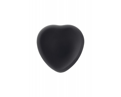 Заказать Черный фаллос на присоске Silicone Bendable Dildo M - 18 см.