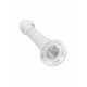 Заказать Прозрачный нереалистичный фаллоимитатор Jelly Dildo XL - 22 см.